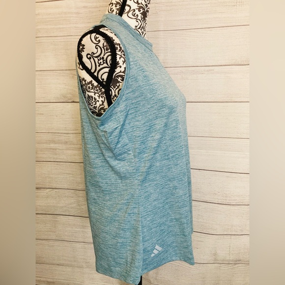 Adidas | NWT Women’s Athletic High Neck Sleeveless Top - Picture 3 of 8